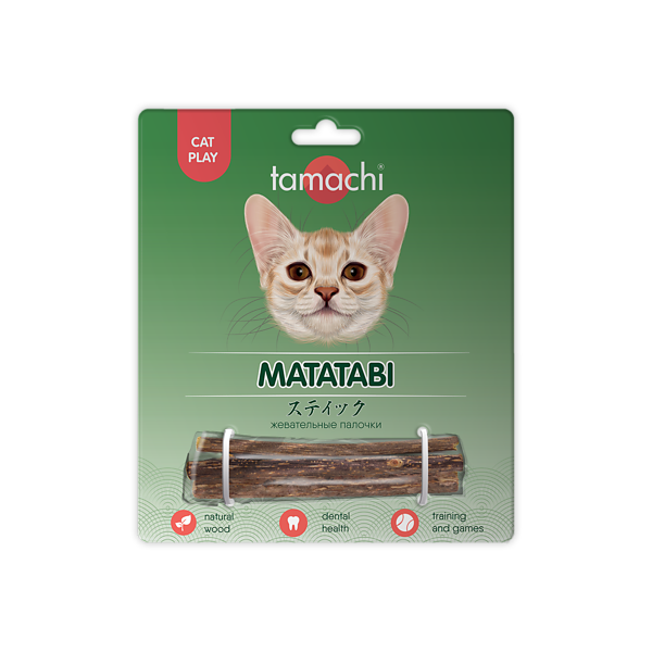 Tamachi  T512 Игрушка д/кошек Мататаби палочки 3шт