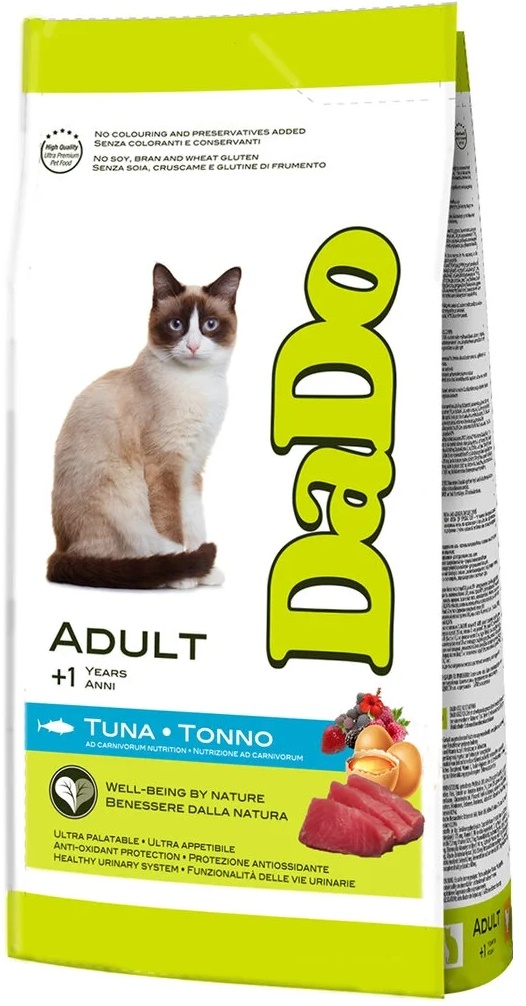 Dado cat корм для взрослых кошек с тунцом