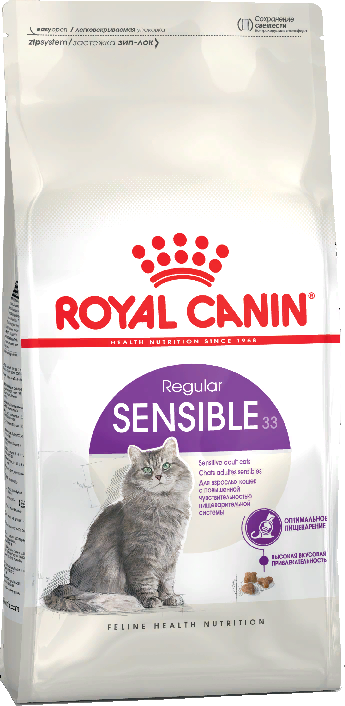 РК корм для кошек Сенсибл
