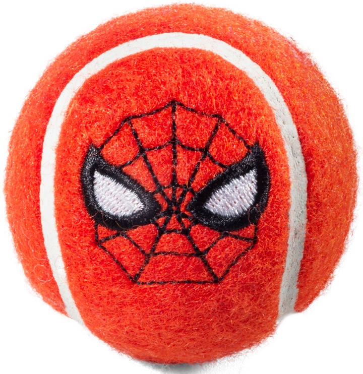 Игрушка для собак Marvel Человек Паук «Мяч теннисный», d70мм