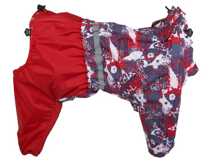 Комбинезон №6Ф для английского кокер-спаниеля, терьера на флисе (дев.)