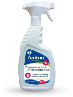 Лайна МС дезинфицирующее моющее средство с запахом пихты 750мл