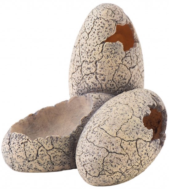 Убежище-декор кладка яиц динозавтра 11x14x11 см