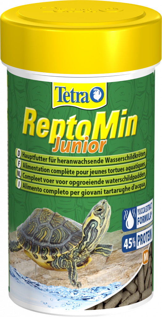 Tetra ReptoMin Junior корм в виде палочек для молодых водных черепах 250мл