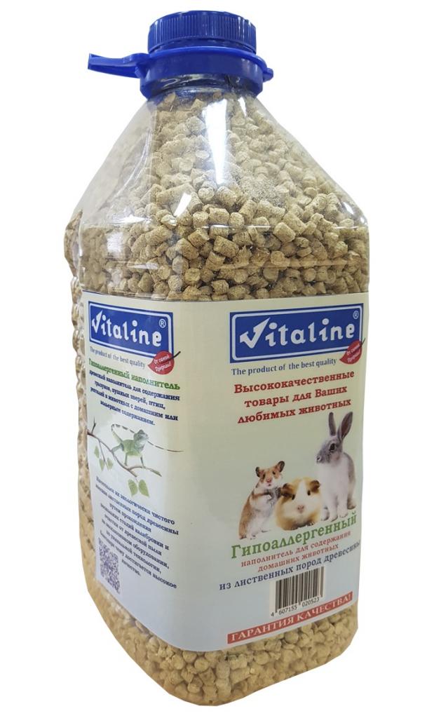Наполнитель VITALINE из лиственных пород 4,5л (ПЭТ бутылка)