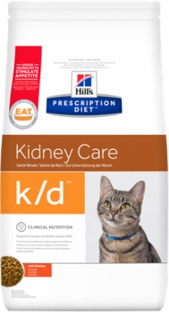 Хиллс k/d корм для кошек лечение почек