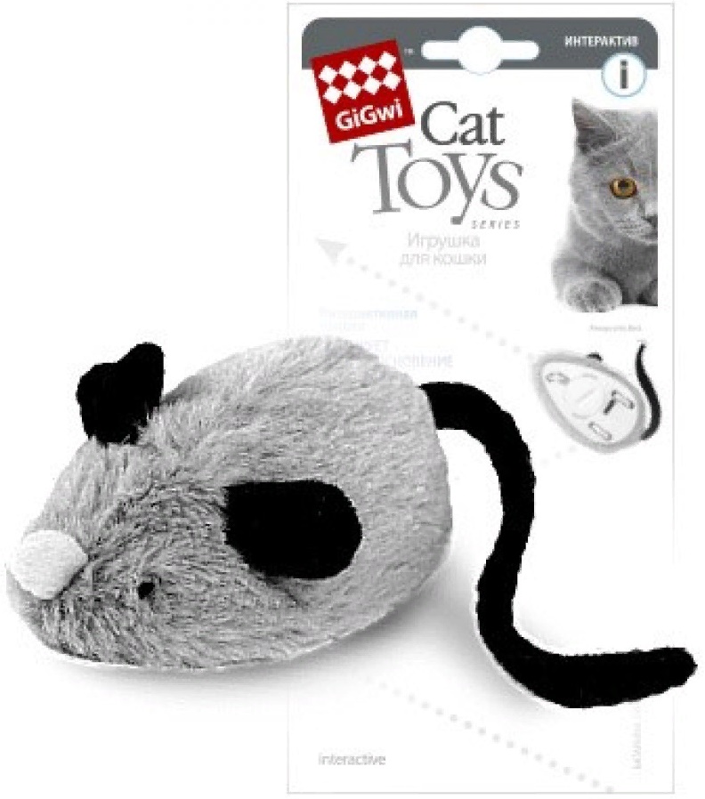 GiGwi 75240 Интерактивная мышка