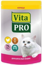Vita PRO пауч д/кошек с курицей 100г