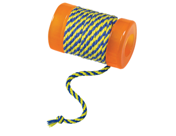 Petstages Игрушка для кошек "ОРКА катушка с веревочкой" 6см