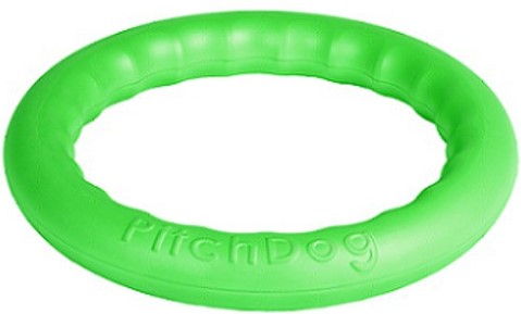 Pitchdog20-Игровое кольцо для аппортировки d-20 зеленое