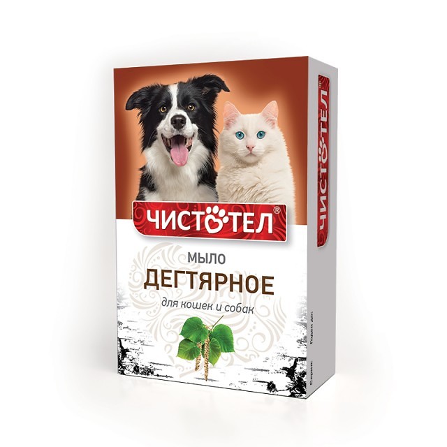 Чистотел Мыло дегтярное 75г