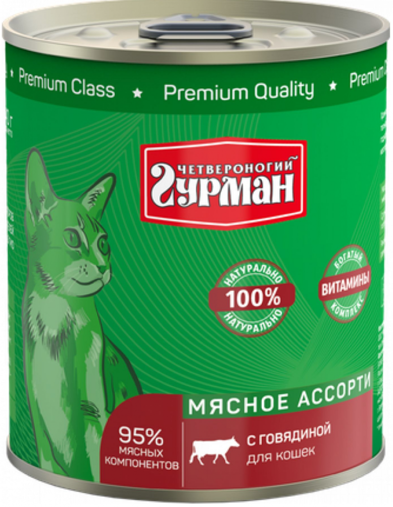 ЧГ Мясное ассорти д/к с говядиной 340г