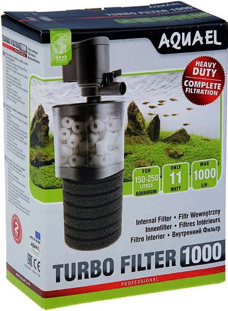 Фильтр внутренний AQUAEL TURBO 1000 (150-250л), 1000л/ч