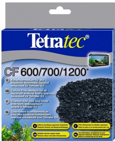 Tetra CF Carbon угольный наполнитель для внешних фильтров 2х100г 800мл