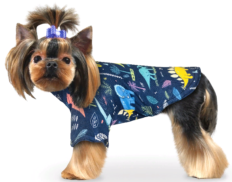 Футболка "Динозавры" на черном