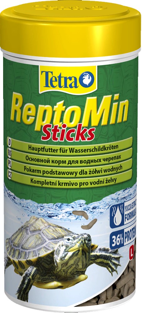 Tetra ReptoMin корм в виде палочек для водных черепах 250мл
