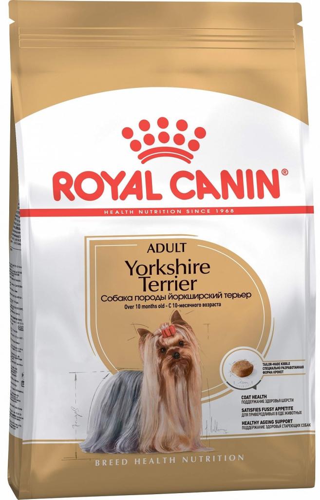 РК корм для собак породы Йоркширский Терьер