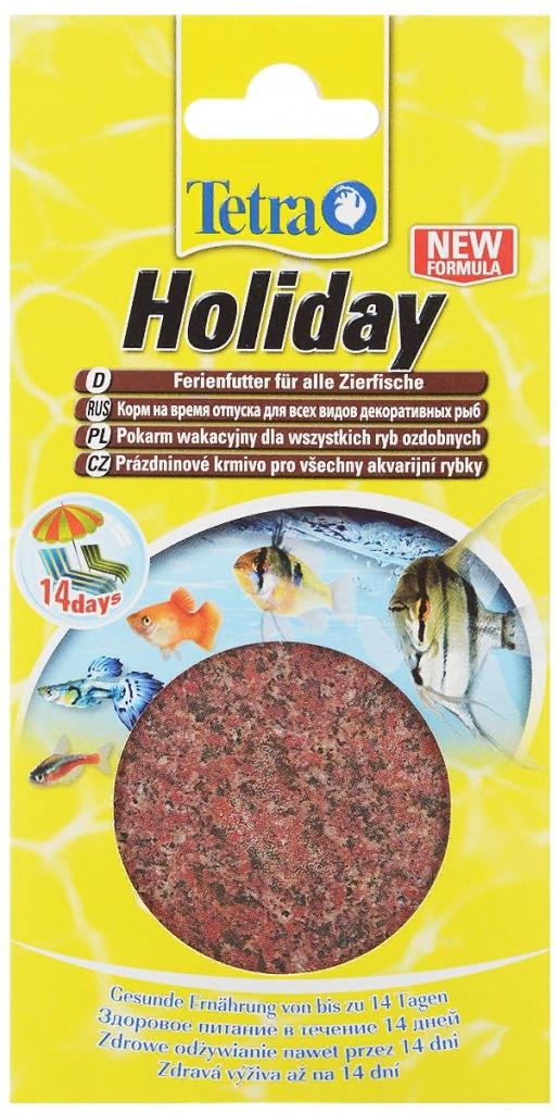 TetraHoliday корм для рыб "отпуск 14 дней", твердый гель 30г