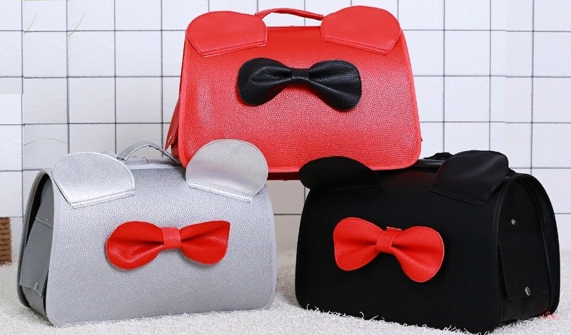 Сумка-рюкзак-переноска для животных "Бант"