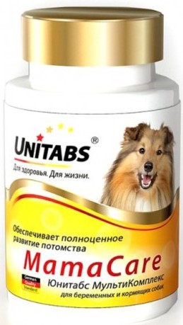 Юнитабс МамаCare с В9 д/берем.собак 100таб