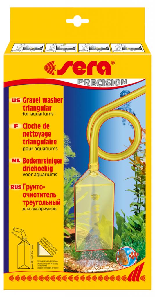 GRAVEL WASHER ТРЕУГОЛЬНЫЙ - грунтоочиститель с треугольной колбой 8565