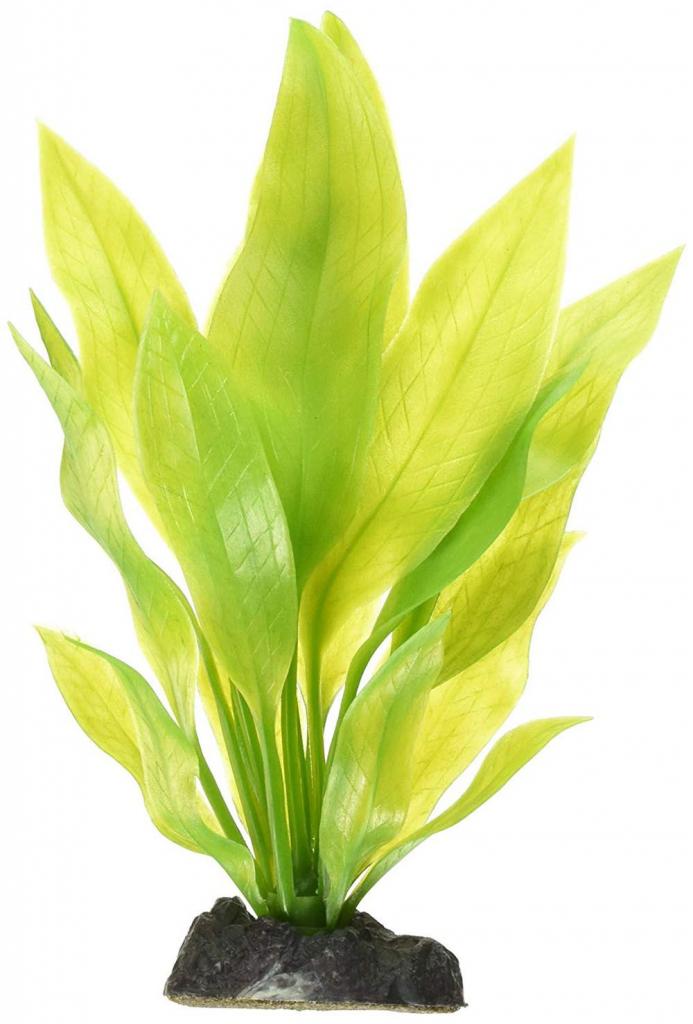 Растение пластиковое Эхинодорус с утяжелителем, 15,24 см