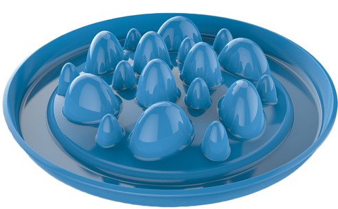 Миска CACTUS 32*32*7см интерактивная для собак