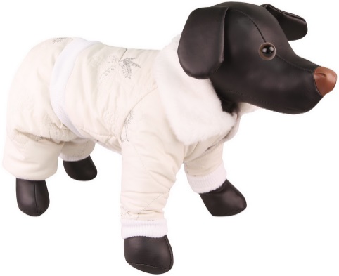 Комбинезон DEZZIE для собак, девочка, полиэстер, флис