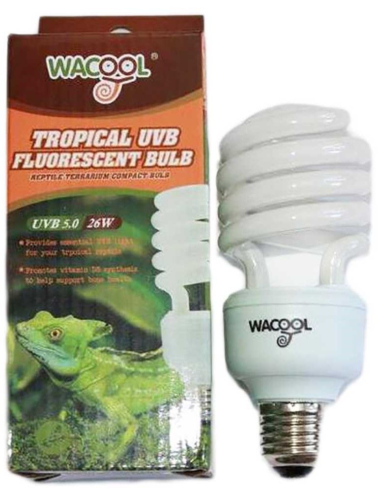 Лампа д/террариума UVB 5.0 26Вт Е27