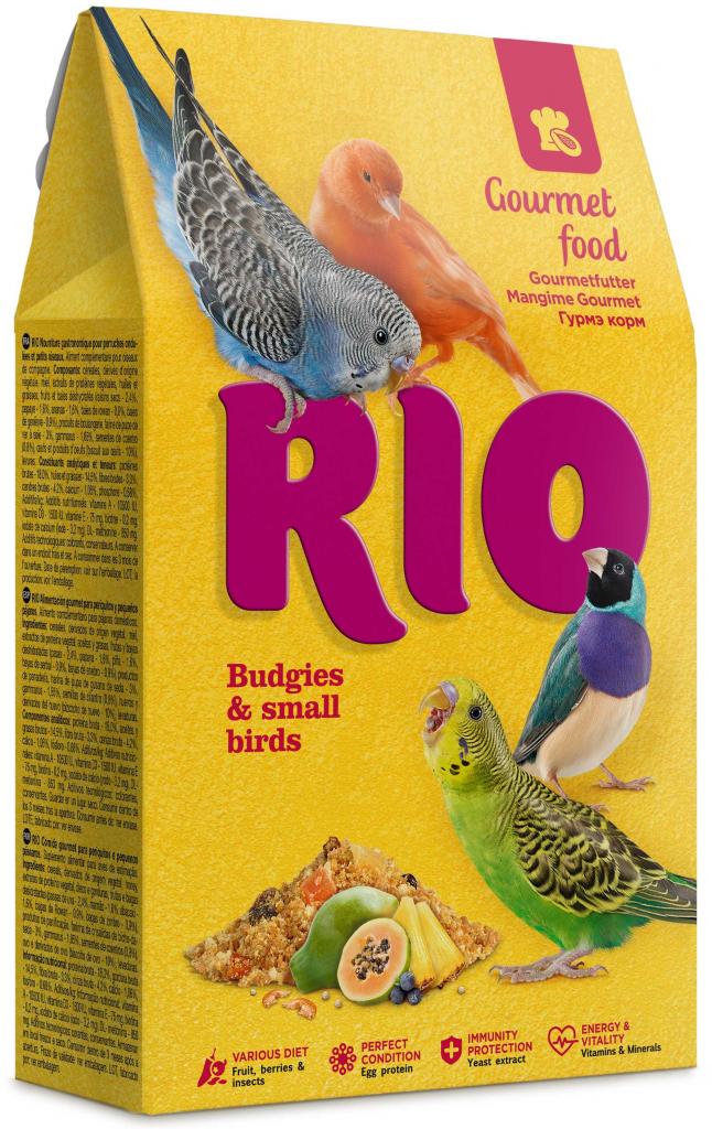 Рио Гурмэ корм д/волнистых попугаев и других мелких птиц 250г