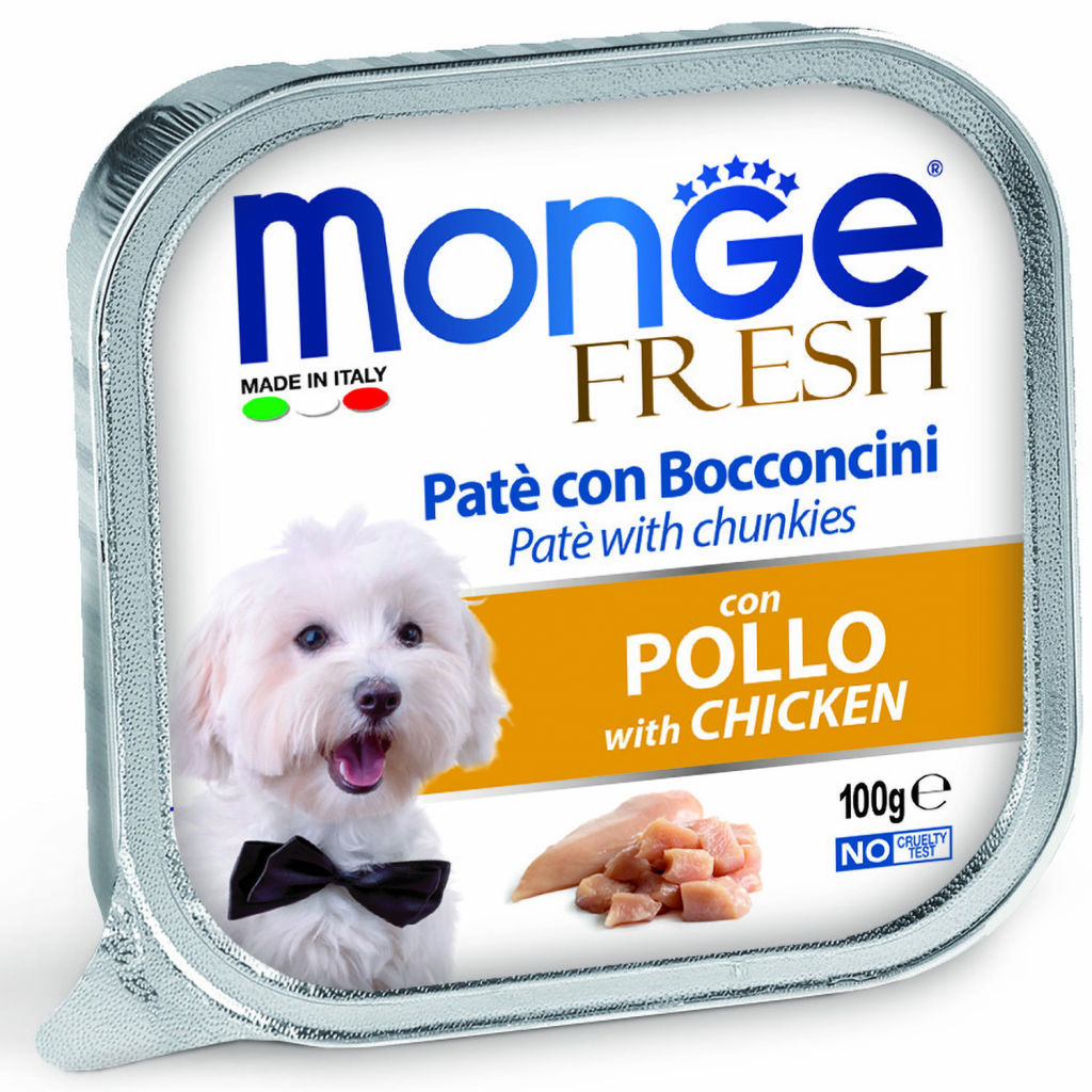 Monge Dog Fresh ламистер для собак курица 100г