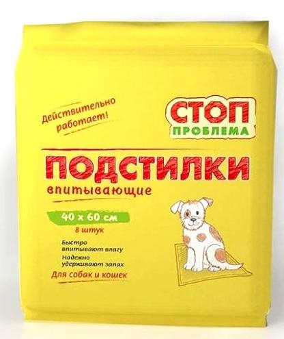 Подстилки впитывающие 40х60см Стоп Проблема