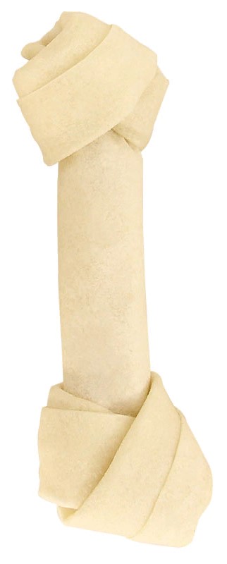 Косточка жевательная DENTAL узловая белая, 15см, 50-55г