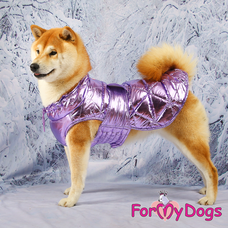 Попона фиолетовая металлик