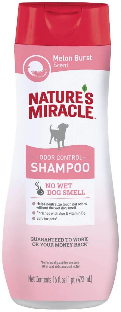 Natures Miracle Шампунь против запаха для собак, с ароматом дыни 473мл