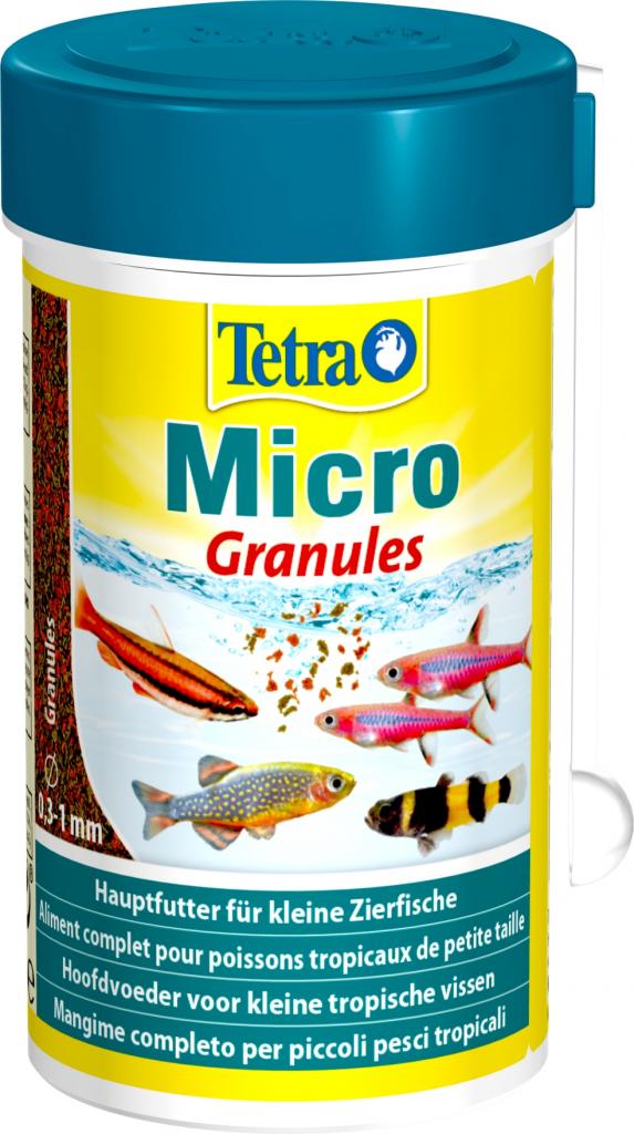 Tetra Micro Granules корм для мелких видов рыб 100мл
