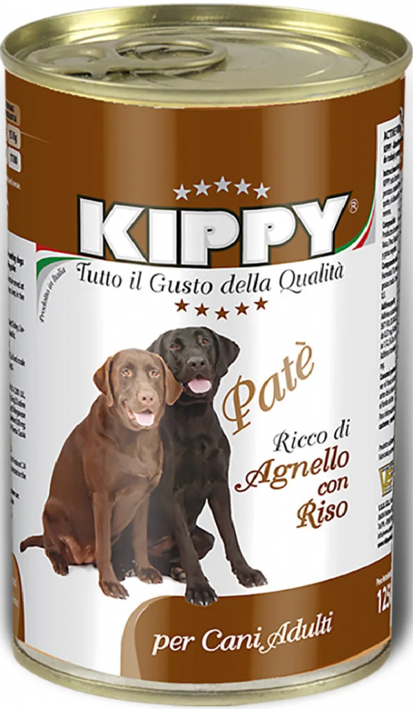 KIPPY конс. для собак из ягненка с рисом 400г