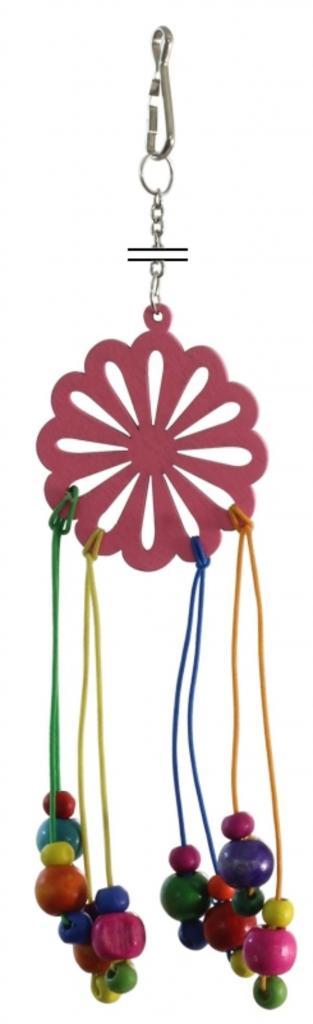 Игрушка для птиц "Цветик-семицветик", 200*45мм, Triol	