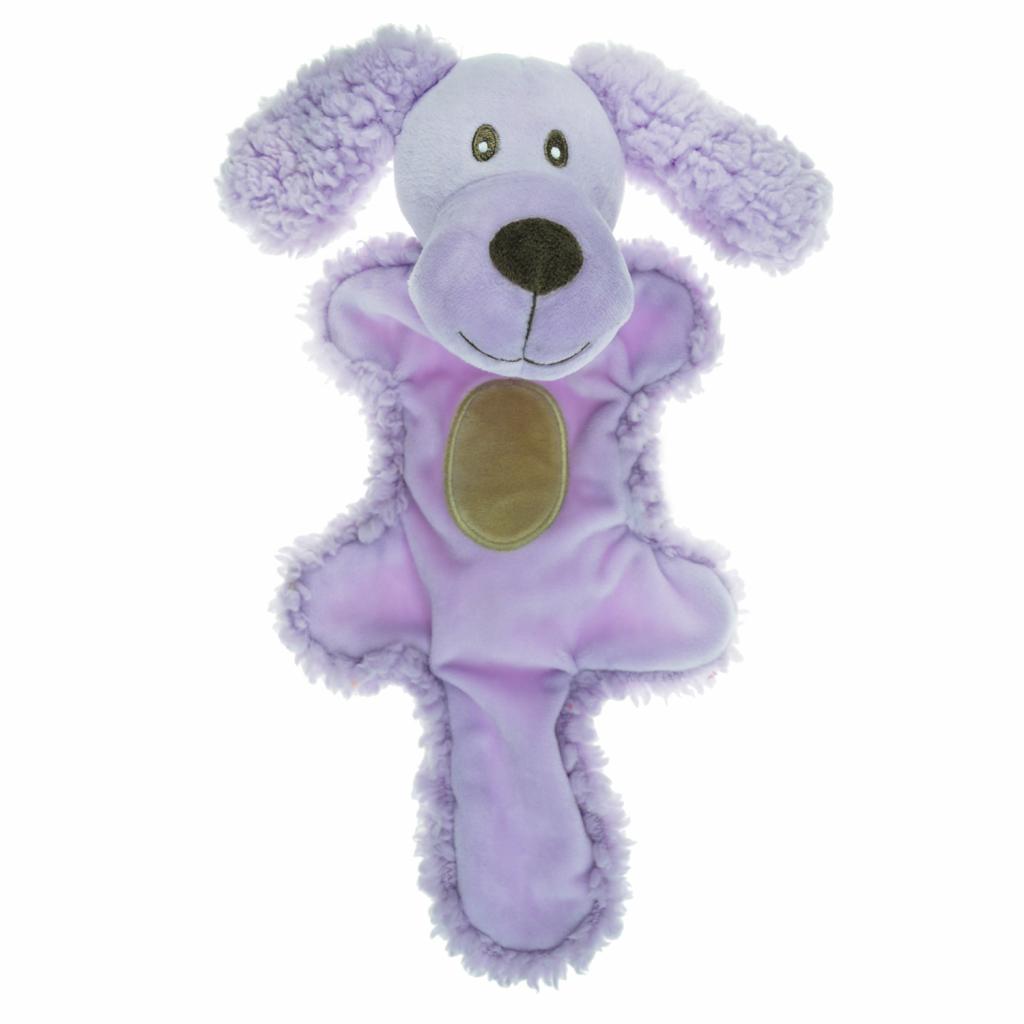 AROMADOG Игрушка для собак Собачка с хвостом 25см сиреневая