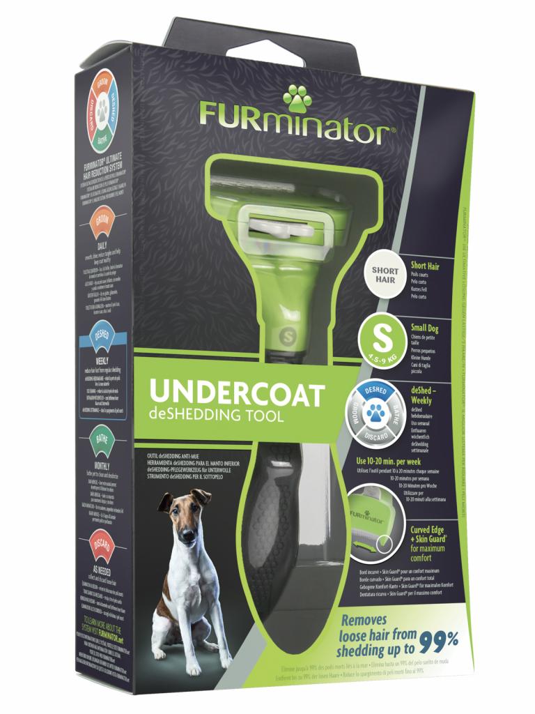 FURminator S для мелких собак с короткой шерстью
