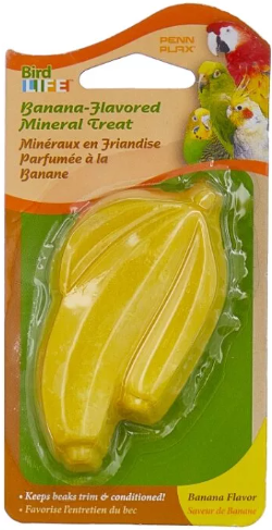 Камень для птиц минеральный BANANA 1шт