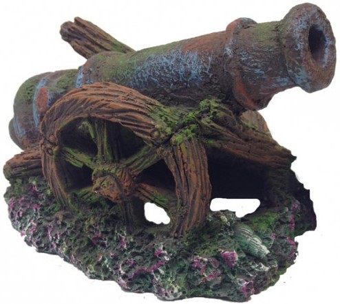 Грот "Затонувшая пушка" (17*13*11.5) (WR-017)