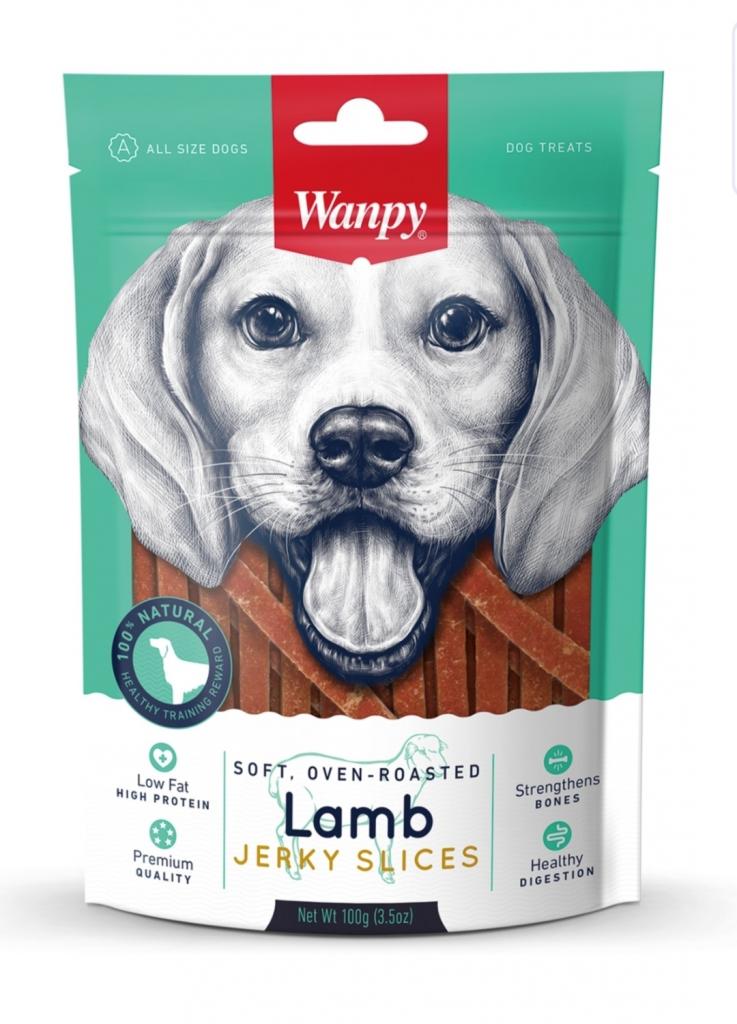 Wanpy Dog соломка из мяса ягненка 100г