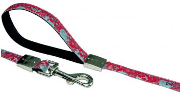 Beeztees 745332 АКЦИЯ Поводок Phantom красный 120см*20мм