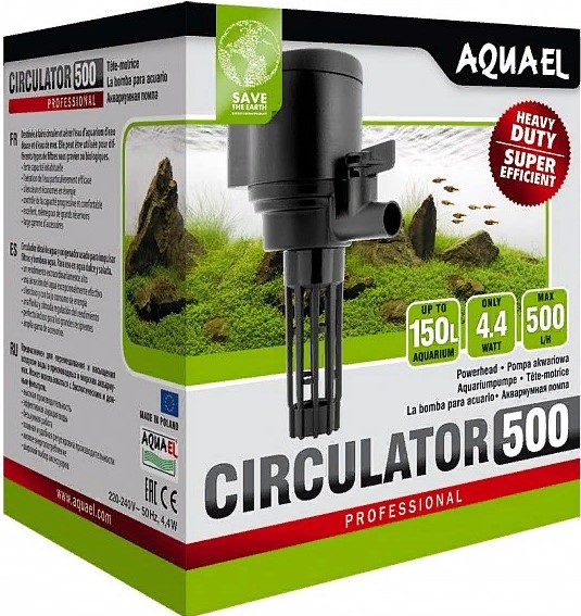 Помпа аквариумная AQUAEL CIRCULATOR 500 (до 150л), 500л/ч