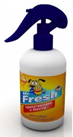 Mr.Fresh Приучение к месту для собак 200мл (спрей)