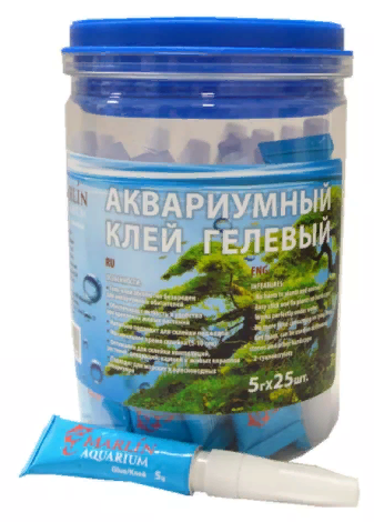 Аквариумный клей гелевый 5г (Glue1)