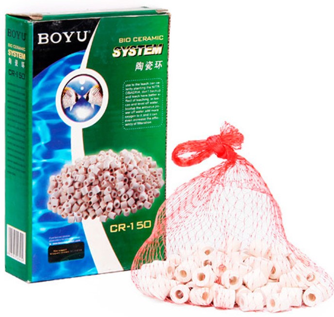 Биокерамика (кольца) для фильтра150 г. (CR-150)