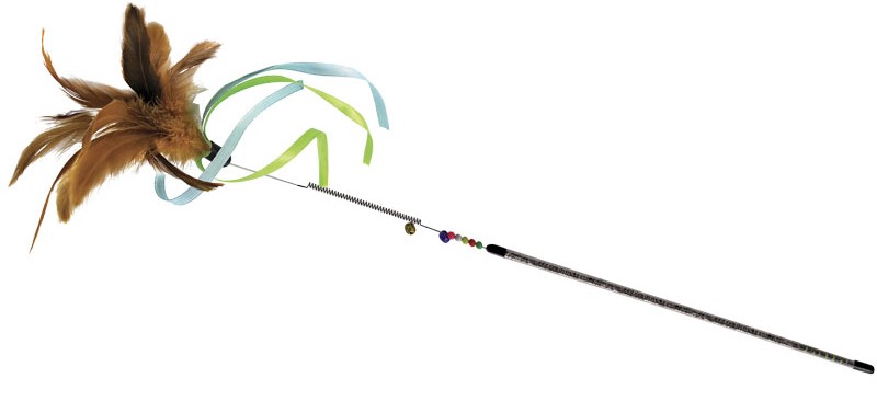 Удочка-дразнилка гибкая Ленточки 100/700мм