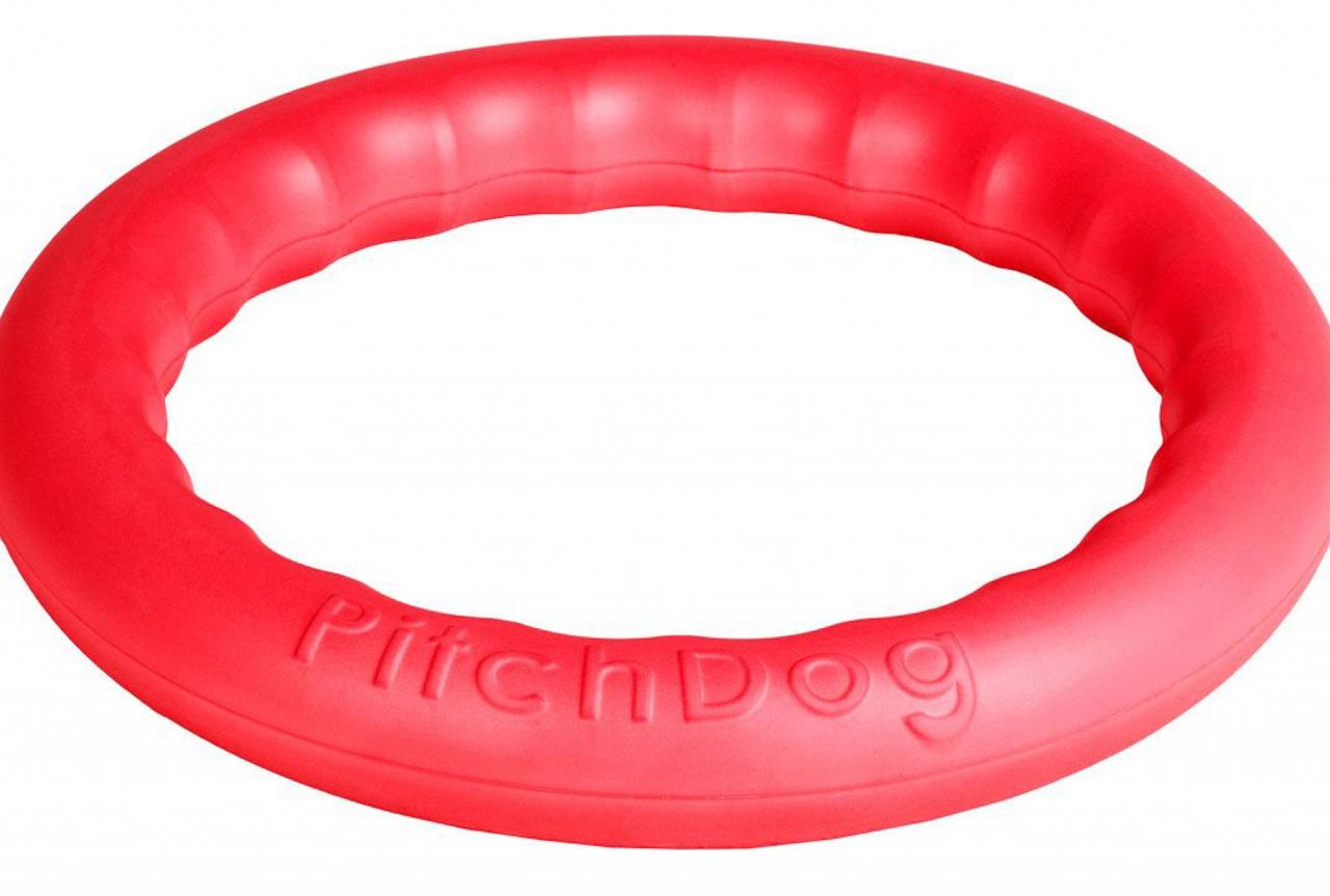 Pitchdog20-Игровое кольцо для аппортировки d-28 розовое